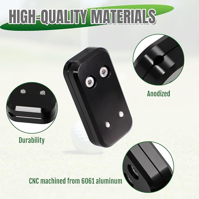 motoparty CNC Clamp for Titleist to Secure Sagging or Drooping Legs for Golf Bag Holders for Any Other Bag with 4mm Parallel Leg Springs