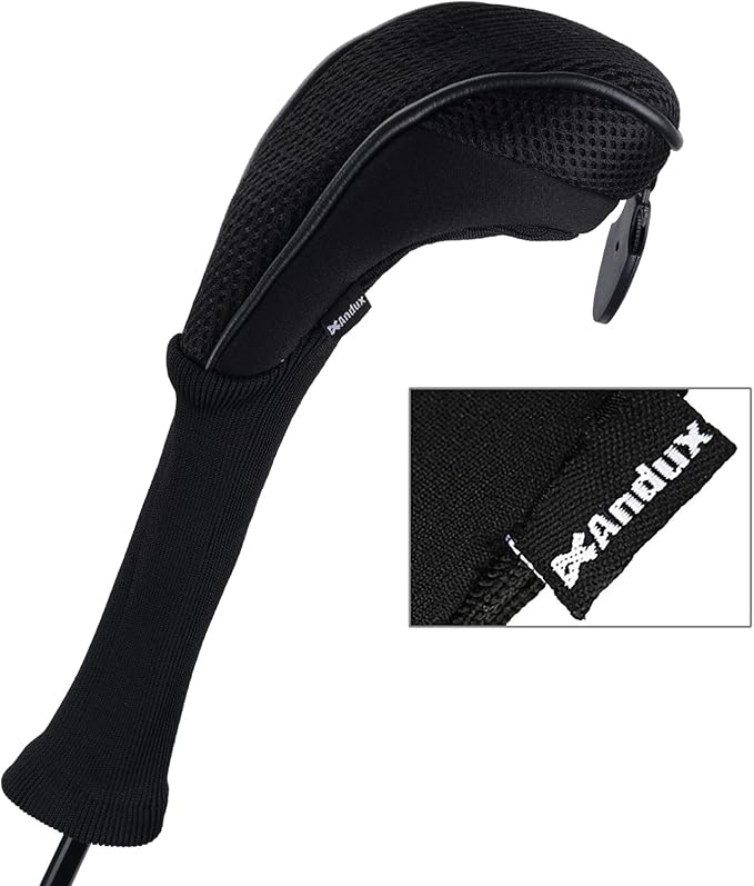 Andux 4 Pack Long Neck Golf Hybrid Club Head Covers Dial No. Tag CTMT-01