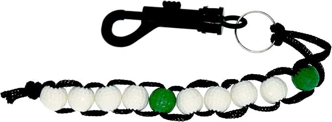 2pcs Golf Beads Score Counter Sports Stroke Score Count with Clip