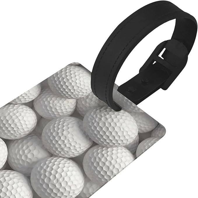 Golf Luggage Tag Suitcase Identify Labels Personalized Travel Bag Tag 2.5X4.1Inch