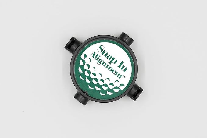 Alignment Stick Connector (with Golf Sticks) - Golf Pratice Mat, Teaching T-Square