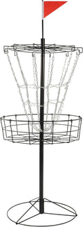 Elevon Disc Golf Targets, 12 Chains Portable Disc Golf Baskets, Metal Flying Disc Golf Practice Goal Baskets