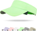 Sun Visor Hat Breathable Visors Sport Golf Visor Adjustable Velcro Sun Cap UV Performance Hats for Women Men