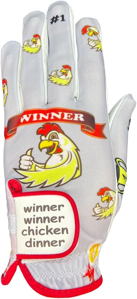 Giggle Golf Women's Golf Glove - Adjustable Strap, Left Hand Gloves for Women