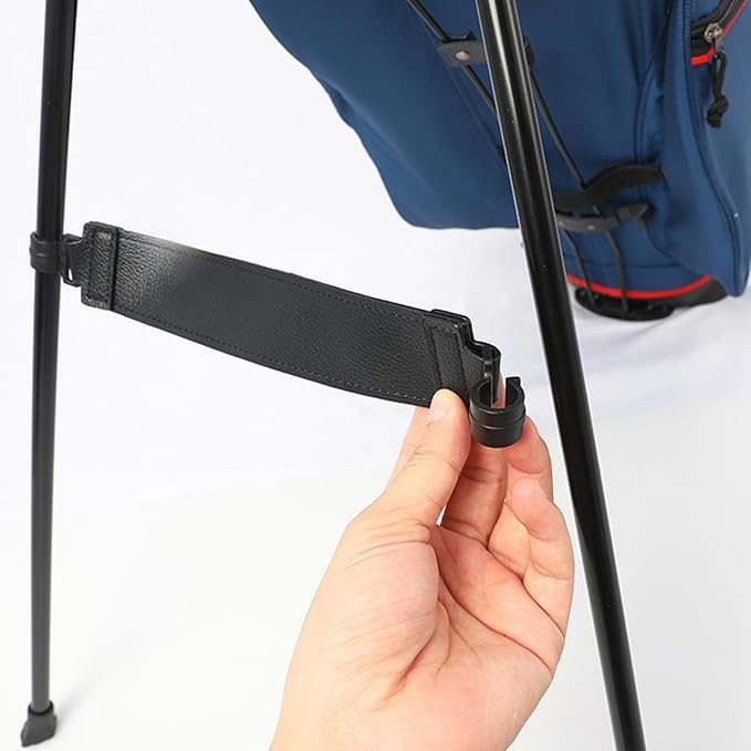 Golfs Bag Stand Attachment Golfs Stand Bag Leg Holder Adjustable Golfs Stand Bag Leg Stabilizer Strap for Outdoor Sports