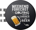 Golf Ball Marker Hat Clip, Funny Golf Accessories, Golf Gifts for Men 25 MM