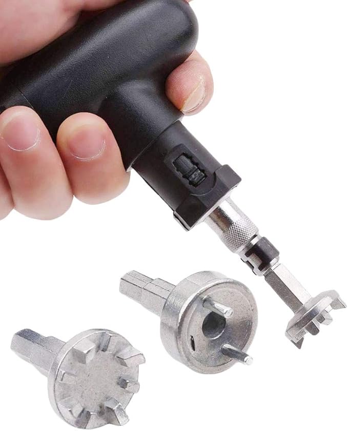 Golf Spike Wrench Remover Tool Plastic Handle Golf Shoe Cleats Ratchet Key