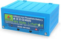 48V 40Ah LiFePO4 Battery with 100A BMS | 5120W Max Load Power | 44lbs Lightweight | 15,000 Cycles | Golf Cart/Off-Grid/Solar | 3X Capacity vs 48V 50Ah Lead Acid