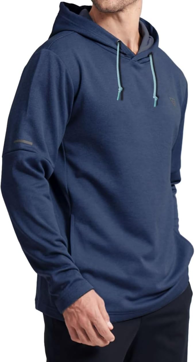 Hoodies for Men Golf Fleece Hooded Sweatshirts Dry Fit Athletic Lightweight Casual Midlayer Mens Hoodies Pullover