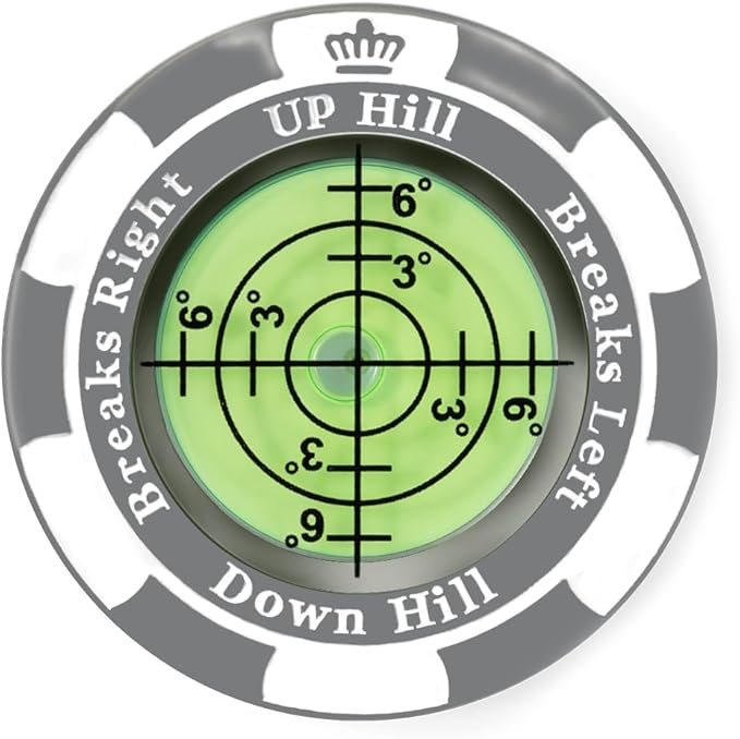 SlopeMaster ProGreen Reader - Golf Ball Marker with High Precision Green Reading Aid Golf Accessories for Men Women
