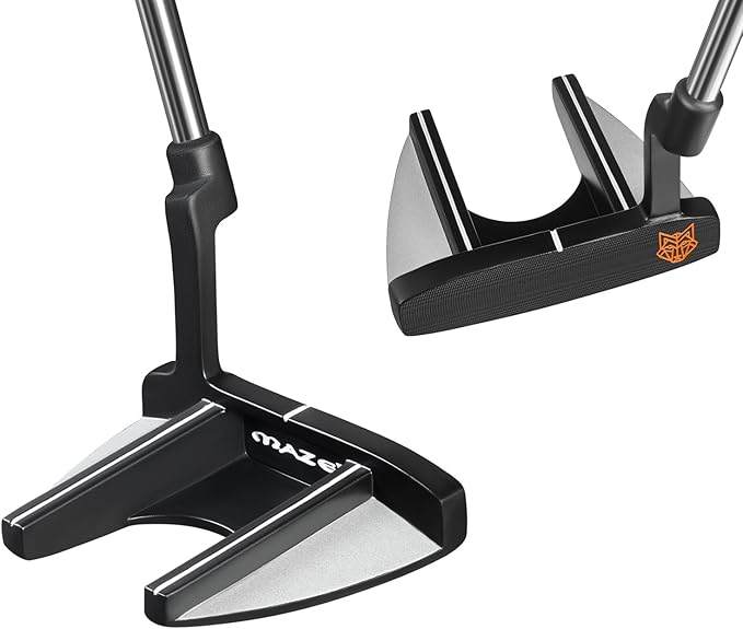 MAZEL Tour GS Men's Golf Putter,Right Handed,Golf Head Cover Included