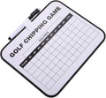 BESPORTBLE Golf Scoreboard Double-Sided Dry Erase Whiteboard for Accurate Score Tracking Portable Erasable Scoring Board for Men and Women Golfing Events