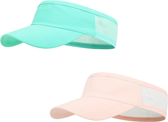 HH HOFNEN Sports Sun Visor Cooling Lightweight Stretchy Packable Running Golf Visor Hat for Men Women