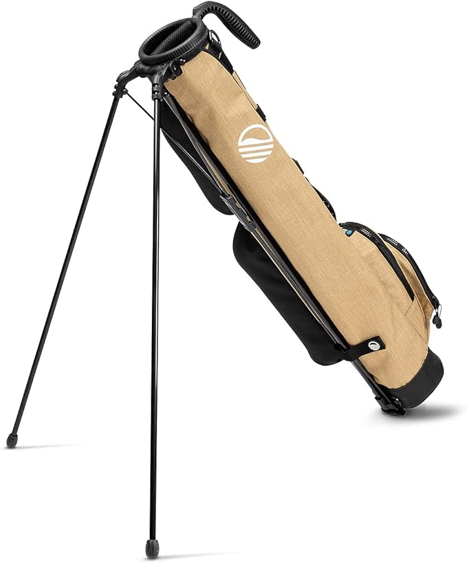 The Original Sunday Golf Loma Bag – Lightweight Golf Bag with Strap & Stand, Easy to Carry Pitch n Putt Stand Bag for Driving Range, Par 3 & Executive Courses, 31 Inches