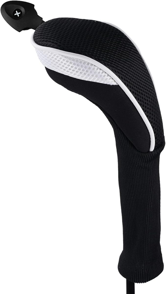 Andux 4 Pack Long Neck Golf Hybrid Club Head Covers Dial No. Tag CTMT-01
