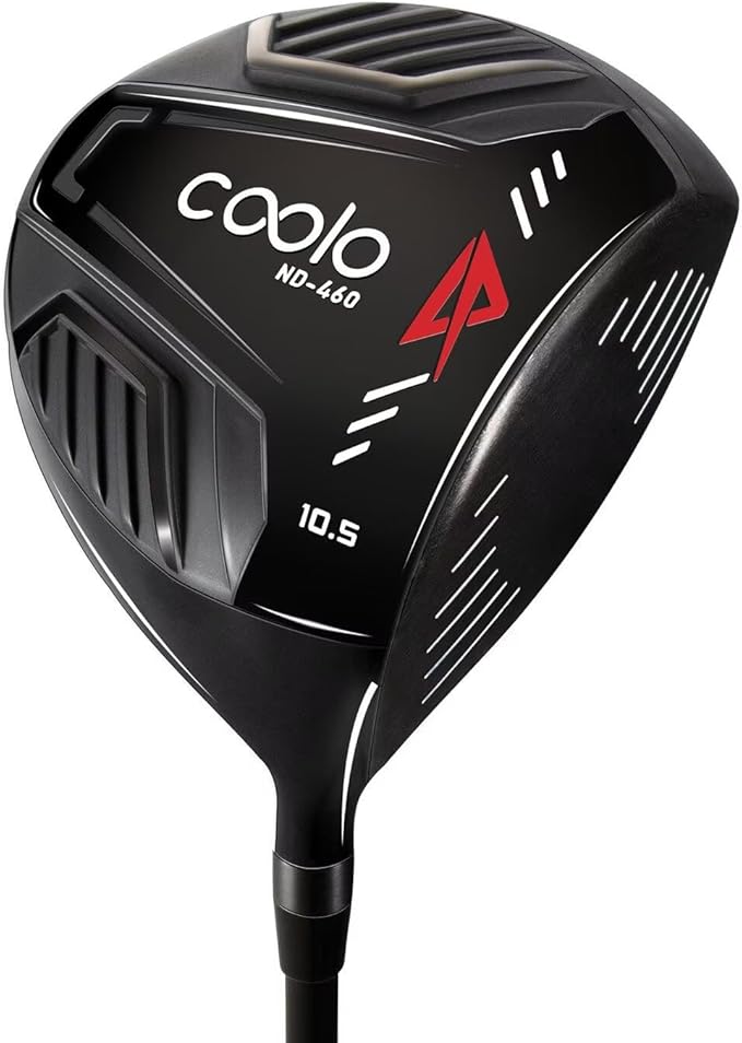 COOLO Golf Driver for Beginner and Average Golfer, Designed for Forgiveness and Ease to Use, Men&Petite Women, 10.5/12 Degrees, Right&Left Handed, 460CC.