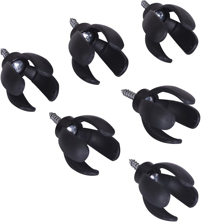 Baitaihem 6 PCs Golf Ball Pick Up Retriever Claw Sucker Tool