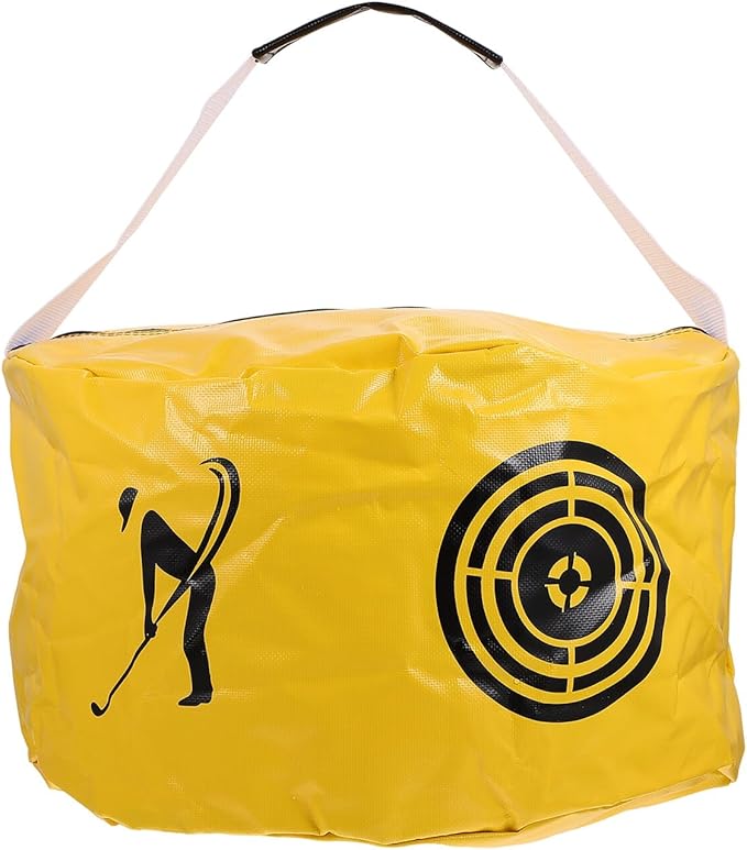 Golf Swing Training Practice Bag for Indoor Strength Accuracy Improvement Portable Hitting Aid for Posture Correction and Solid Contact