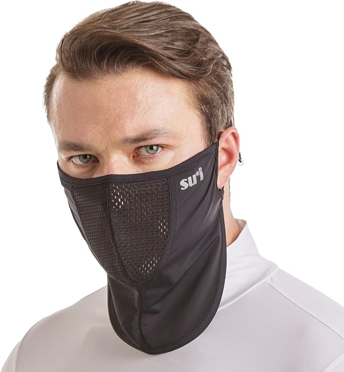 KOREA (Type V) UV Sun Protection Balaclava Half Face Mask - For Golf, Hiking, Running, Cycling & Outdoor Sports