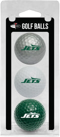 Team Golf NFL Regulation Size Golf Balls, 3 Pack, Full Color Durable Team Imprint