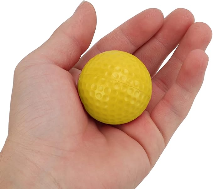 PU Foam Golf Balls, Strong Flexibility Outdoor Golf Practice Ball for Sports Fitness Home Use