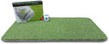 BirdieBall Turf Set – PGA Award-Winning Limited Flight Practice 12 Golf Balls & Hitting Turf | Real Golf Ball Feel, Reverse Spin, 40-Yard Flight for Backyard & Indoor Training