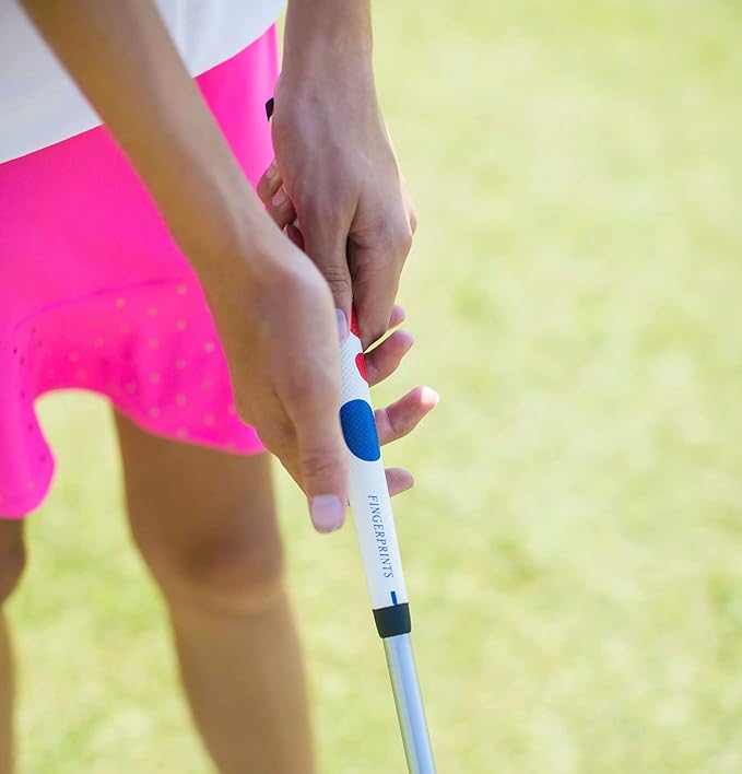 Fingerprints Junior Golf Club Set - Perfect for Junior Golfers - Left-Handed & Right-Handed Options - Complete Set in Multiple Sizes with Driver, Hybrid, 7i, PW, Putter & Stylish Stand Bag