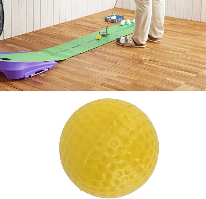 PU Foam Golf Balls, Strong Flexibility Outdoor Golf Practice Ball for Sports Fitness Home Use