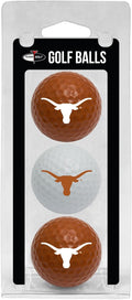 Team Golf NCAA Regulation Size Golf Balls, 3 Pack, Full Color Durable Team Imprint