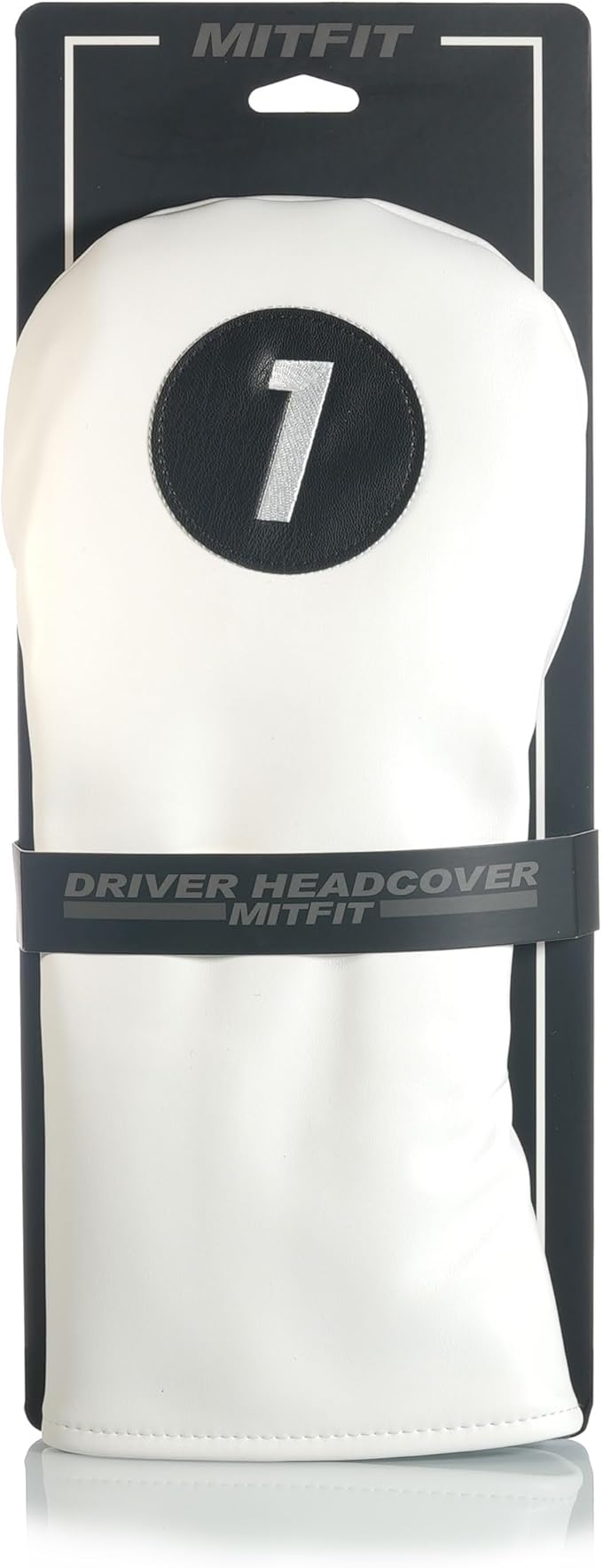 Single Headcover, Easy Slip-On Easy-Off Golf Club Head Cover, Fleece Lined Interior, Water Resistant and Durable Shell, Individual Retail Pack