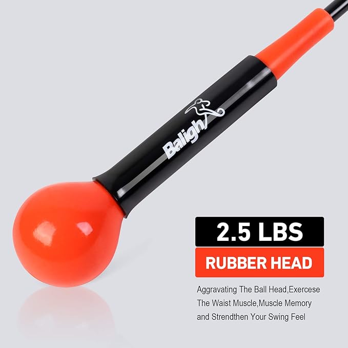Golf Swing Trainer Aid and Correction for Strength Grip Tempo & Flexibility Training Suit for Indoor Practice Chipping Hitting Golf Accessories