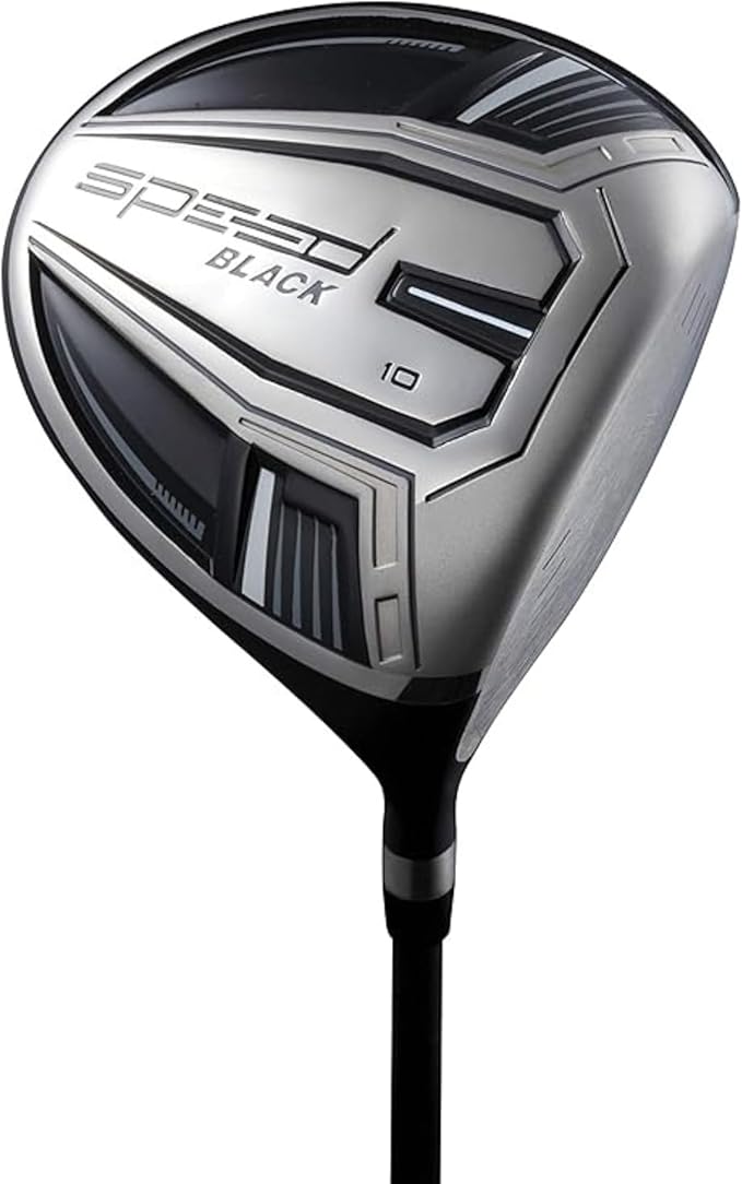Titanium Driver Golf Club, Loft Lightweight Graphite Shaft, Oversized Sweet Spot, Aerodynamic, USGA Conforming Mens Driver + Deluxe Headcover