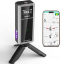 Golf Launch Monitor & Simulator: Portable Swing Analyzer for iOS/Android with Virtual Course, 3D Trajectory for Indoor/Outdoor Use
