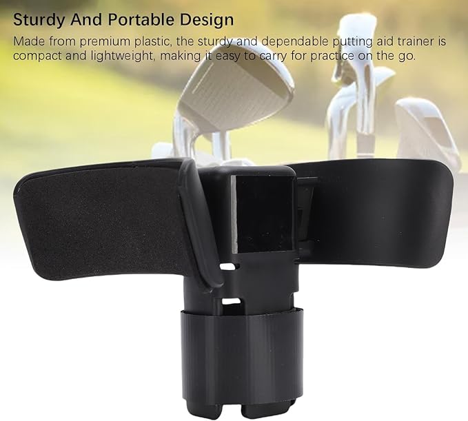 Golf Training Aid, Adjustable Portable Swing Putting Aid Trainer Posture Correction for Beginners