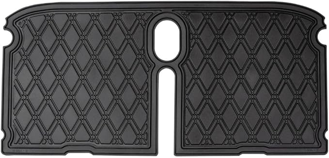 Xtreme Mats Bag Well Mat Rubber Liner Insert Protects Plastic Surfaces from Scuffs for EZGO 2016-2022 RXV Models - All Black