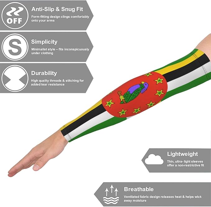 Flag Arm Sleeves Filipino Flag Compression Arm Sleeves for Men Women Tattoo Cover Up Cooling Arm Sleeve 1 Pair