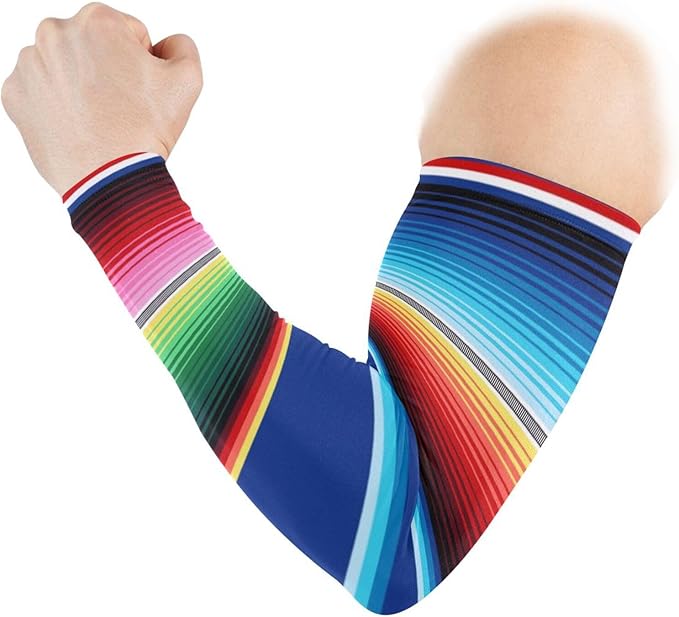 UV Sun Protection Arm Sleeves Compression Sports Cooling Sleeves for Gardening Basketball Football Golf Cycling
