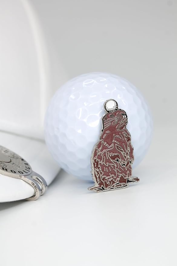 Funny Golf Ball Marker + Premium Magnetic Hat Clip | Unique Gift for Men & Women Golfers | Hilarious Golf Accessory for Any Golfer | NEW Designs!