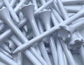 TRUESTRIKE Premium USA Golf Tees – 100-Pack Durable 3¼" / 2¾" Plastic Tees – Made in USA – Perfect Holiday Golf Gift