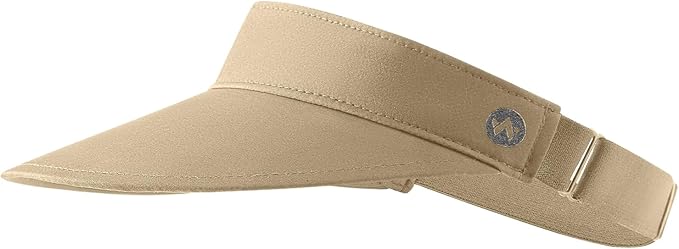 WANDER Running Sun Visor Hats Wide Brim UV Protection Sports Golf Tennis Elastic Band Mesh Cap for Women