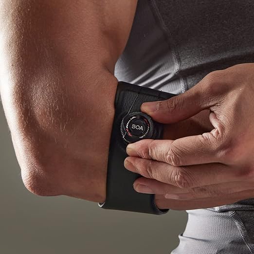 SOZO Boa Micro Adjustable Elbow Brace/Support for Tendonitis, Tennis Elbow, Golfer's Elbow, Pain Relief and Injury (Medium)