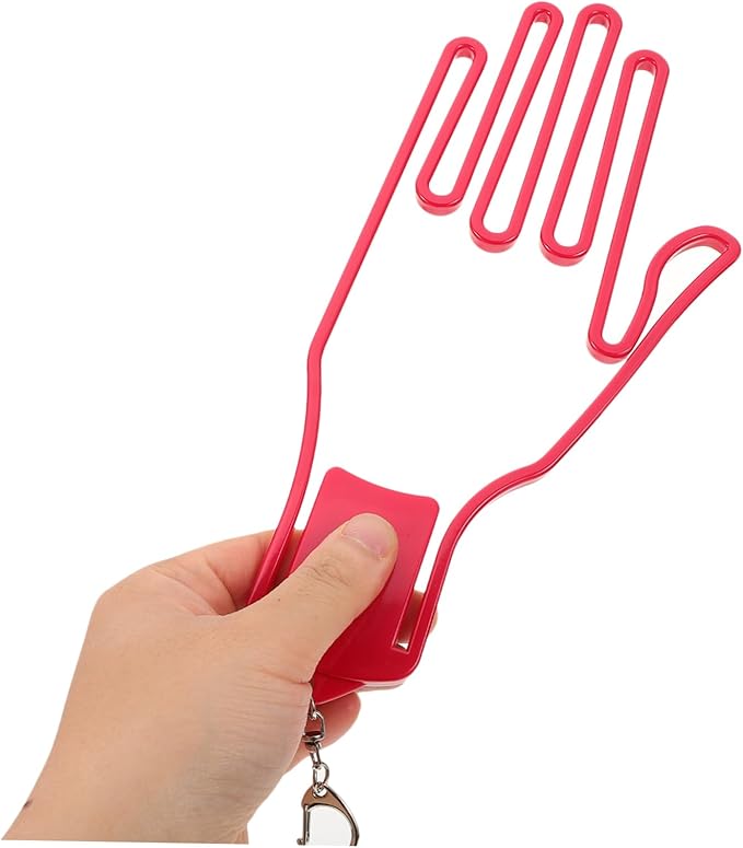 2pcs Golf Glove Holder Rack Durable Glove Stretcher Display Stand for Quick Drying Shape Preservation Lightweight Portable Accessory for Golf Lovers
