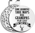 Best Dad by Par Golf Ball Markers, Men's Golf Accessories, Birthday Retirement Golf Gifts for Dad Husband Grandpa