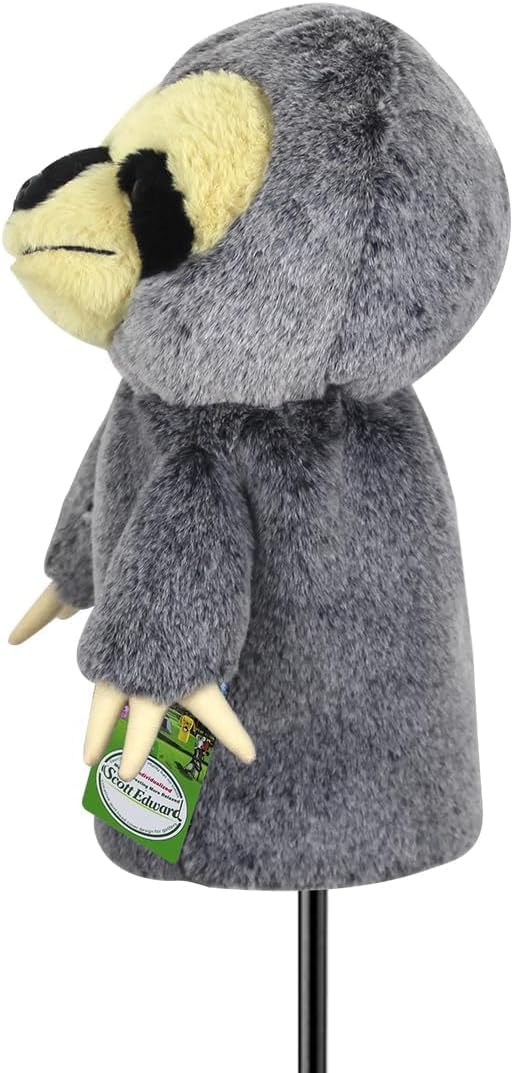 Scott Edward Golf Club Cover Fit Well for Driver or Fairway Wood Golf Club, Funny Cute Animal Design Soft Functional Golf Headcover Stylish Protection for Your Clubs for Men and Women