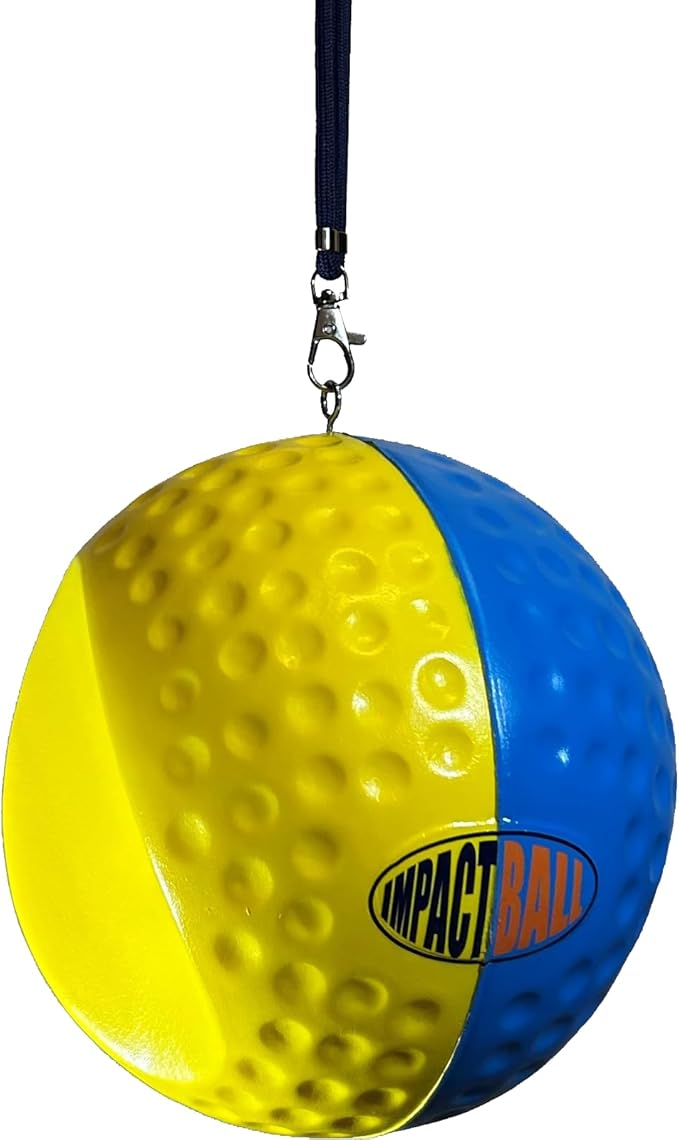 Pro Model - The Legitimate Patented Golf Swing Training Aid to Fix Hooks, Slices, Chicken Wings, and More - Designed for Superior Control, Comfort, and Durability - Lanyard for All Heights