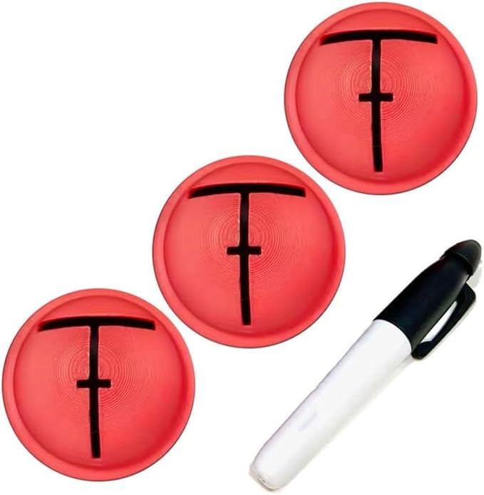 Golf Trainings Alignment Aid for Ball Positioning Accuracy Light Weight Practice Accessory Quick Setups Golf Alignment Tool