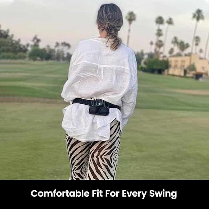 Golf Valuables Pouch Bag - Golf Balls Bag for tees, Balls, Ball Marker, Divot Repair Tool, Keys, Cards & Cash - Golf Caddy Belt Pouch for Women & Men- Golf Accessories Gift for Golfers