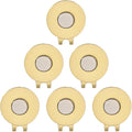 PATIKIL Magnetic Golf Hat Clip, Metal Golf Ball Marker Holder for Golf Caps Gloves