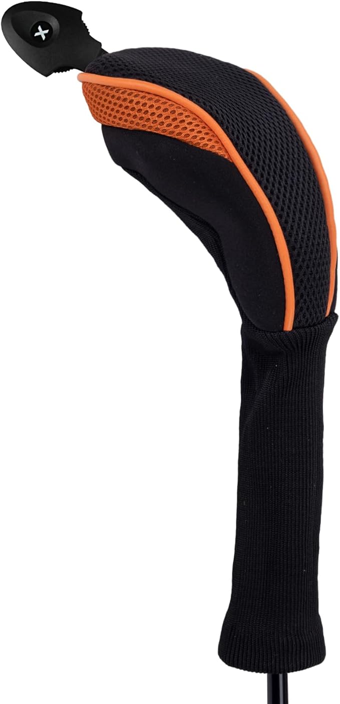 Andux 4 Pack Long Neck Golf Hybrid Club Head Covers Dial No. Tag CTMT-01