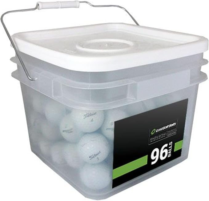 LostGolfBalls Titleist AVX - Mint Quality Used Golf Balls – 96 Ball Bulk Pack – Cleaned & Graded